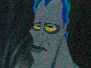 Hades looking like, 'Why did I hire these guys?'
